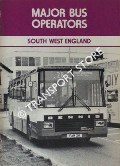 Book cover of Major Bus Operators - South West England by BRUCE, Geoff & MACFARLANE, Allan